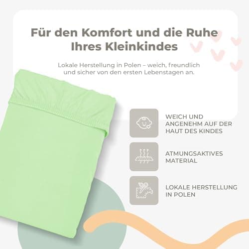 Soft Dream Spannbettlaken 90x200 cm Dunkelgrau – 100% gekämmte Baumwolle Jersey – für Kinder- & Juniorbett
