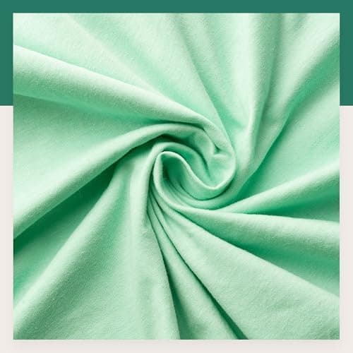 VelvetHome Spannbettlaken 120 x 200 cm – 100% gekämmte Baumwolle (Jersey), passend für Matratzen bis 25 cm
