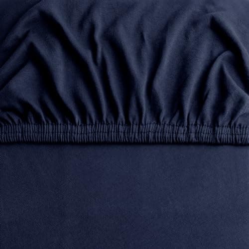 DecoKing Spannbettlaken 180 x 200 & 200 x 200 cm – 100% gekämmte Baumwolle (Jersey)