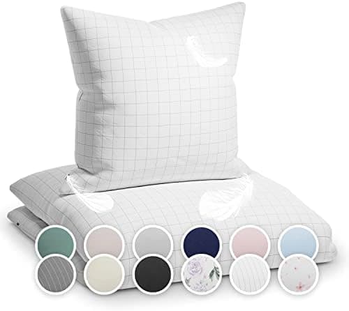 sleepwise Bettwäsche 135x200 Mikrofaser – ÖKO‑TEX zertifiziert, bügelfrei & knitterfrei, 2‑tlg. (inkl. 80x80 cm Kissenbe