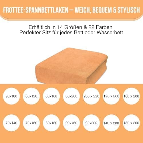 Elastisches Jersey-Spannbettlaken 90x180 cm – 100% Baumwolle, kuschelig warm