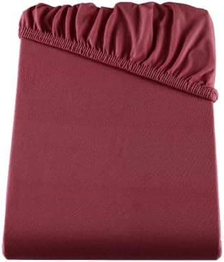 Jersey-Spannbettlaken 100% Baumwolle 180×200–200×200 cm