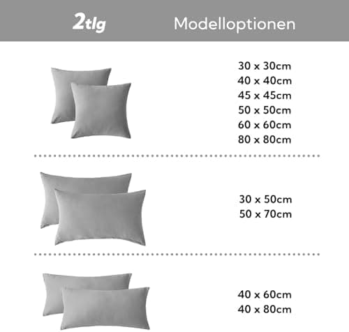 SOULFUL Doppelte Musselin-Kissenbezug 40x80 cm – Baumwolle, OEKO-TEX STANDARD 100