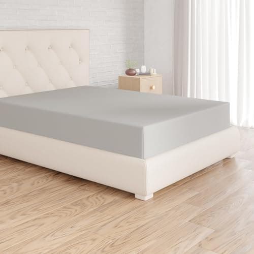 Amazon Basics Spannbettlaken – Mikrofaser Spannbetttuch 150 x 200 x 30 cm (für Matratzen bis 30 cm)