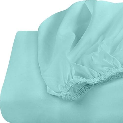 Utopia Bedding 2er-Set Spannbettlaken 140 x 200 cm – OEKO-TEX MADE IN GREEN zertifiziert – 35 cm Tiefe Tasche