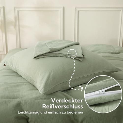 SOULFUL Doppelte Musselin-Kissenbezug 40x80 cm – Baumwolle, OEKO-TEX STANDARD 100