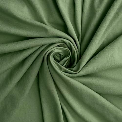 VelvetHome Spannbettlaken 120 x 200 cm – 100% gekämmte Baumwolle (Jersey), passend für Matratzen bis 25 cm