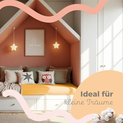 Soft Dream Spannbettlaken 90x200 cm Dunkelgrau – 100% gekämmte Baumwolle Jersey – für Kinder- & Juniorbett