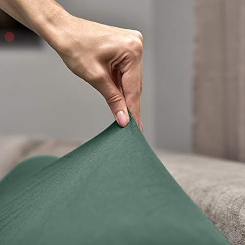 leevitex® Spannbettlaken 180x200–200x200 cm | 100% Jersey-Baumwolle | für Matratzen bis 25 cm