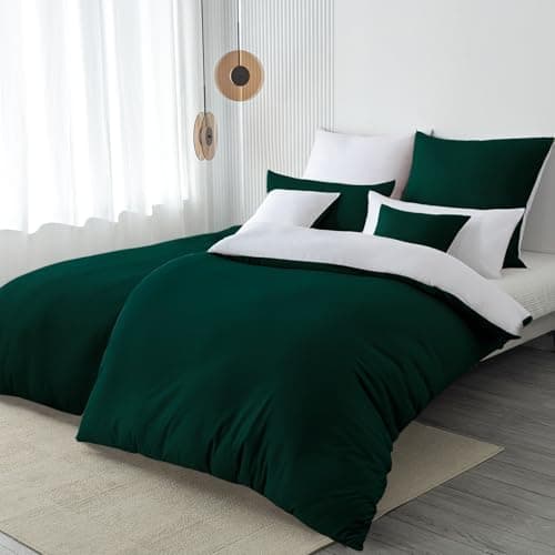 Kissenbezug 40x80 cm 2er Set – 100% Mikrofaser Beige, weich & bügelfrei mit Reißverschluss
