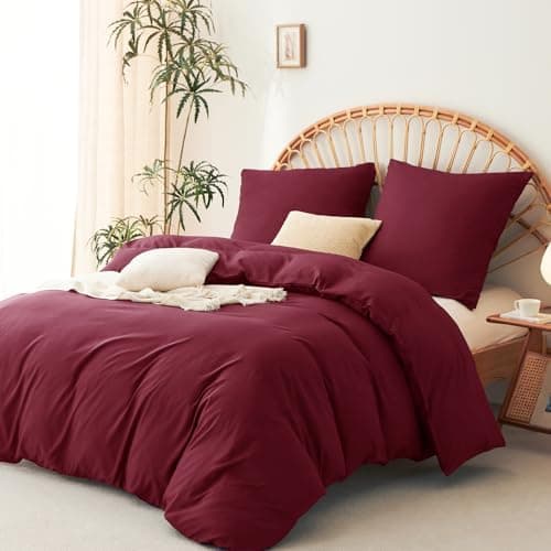 WAVVE Bettwäsche 135x200 – 4‑teiliges Mikrofaser‑Set Anthrazit (inkl. 2×80×80 cm Kissenbezüge) mit Reißverschluss, OEKO‑