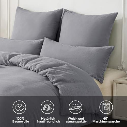 SOULFUL Doppelte Musselin-Kissenbezug 40x80 cm – Baumwolle, OEKO-TEX STANDARD 100