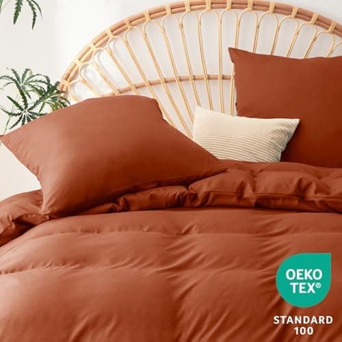 WAVVE Bettwäsche 135x200 – 4‑teiliges Mikrofaser‑Set Anthrazit (inkl. 2×80×80 cm Kissenbezüge) mit Reißverschluss, OEKO‑