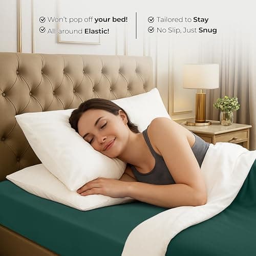 Utopia Bedding 2er-Set Spannbettlaken 140 x 200 cm – OEKO-TEX MADE IN GREEN zertifiziert – 35 cm Tiefe Tasche