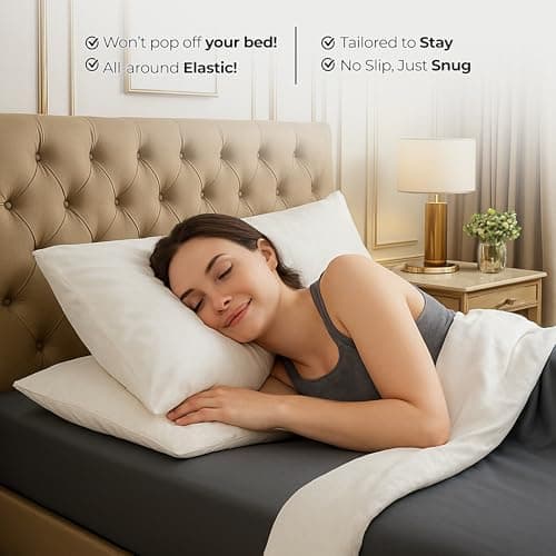 Utopia Bedding 2er-Set Spannbettlaken 140 x 200 cm – OEKO-TEX MADE IN GREEN zertifiziert – 35 cm Tiefe Tasche