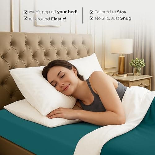 Utopia Bedding 2er-Set Spannbettlaken 140 x 200 cm – OEKO-TEX MADE IN GREEN zertifiziert – 35 cm Tiefe Tasche