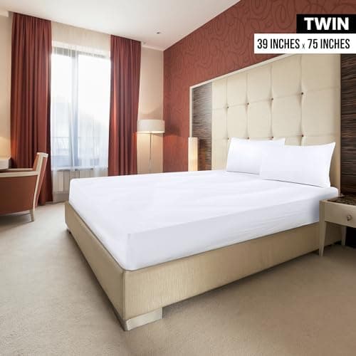Utopia Bedding 2er-Set Spannbettlaken 140 x 200 cm – OEKO-TEX MADE IN GREEN zertifiziert – 35 cm Tiefe Tasche