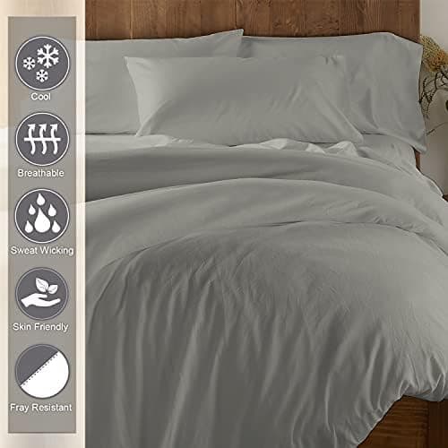 Pizuna Kissenbezüge 2er-Pack 40 x 80 cm Dunkelblau – 100% Langstapel-Baumwolle, 400 Fadenzahl