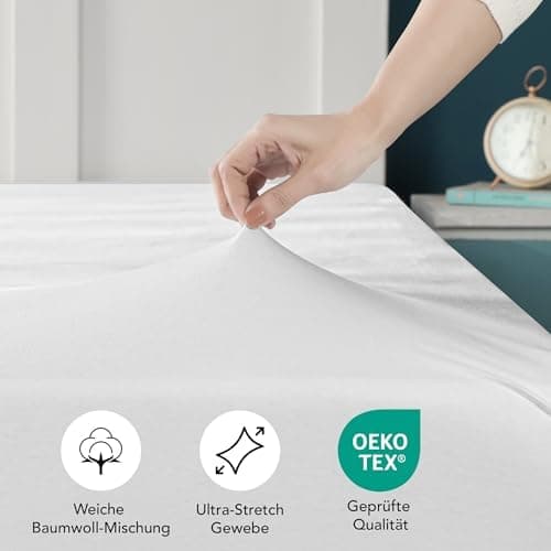 Utopia Bedding Jersey-Spannbettlaken 120 x 200 cm (25 cm) – Anthrazit, Baumwollmischung