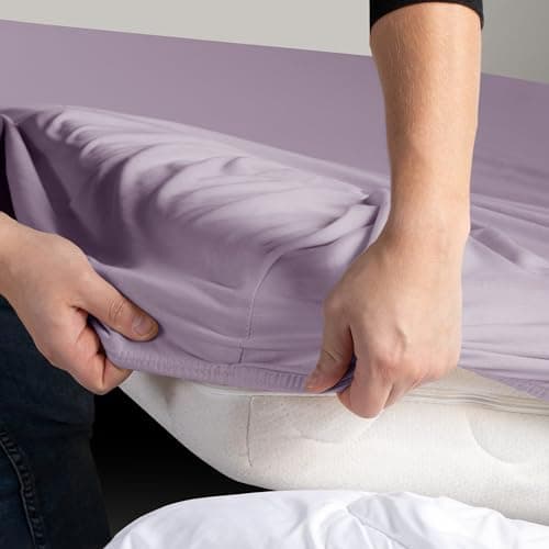 DecoKing Spannbettlaken 180 x 200 & 200 x 200 cm – 100% gekämmte Baumwolle (Jersey)