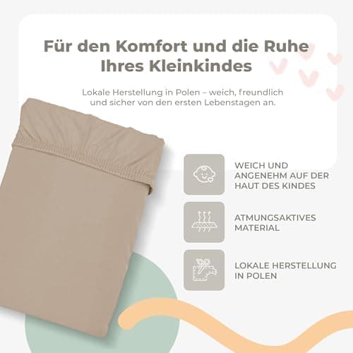 Soft Dream Spannbettlaken 90x200 cm Dunkelgrau – 100% gekämmte Baumwolle Jersey – für Kinder- & Juniorbett