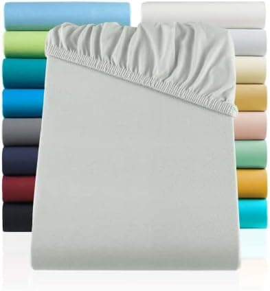 Jersey-Spannbettlaken 100% Baumwolle 180×200–200×200 cm