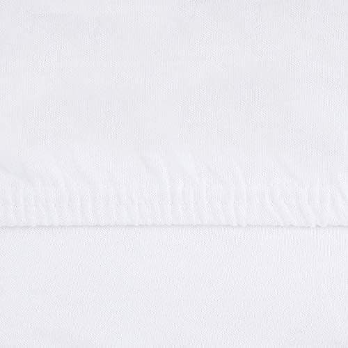 NatureMark Jersey-Spannbettlaken – 100% Baumwolle, 120 x 200 cm (Schoko Braun)