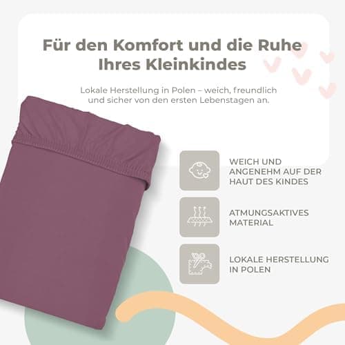 Soft Dream Spannbettlaken 90x200 cm Dunkelgrau – 100% gekämmte Baumwolle Jersey – für Kinder- & Juniorbett