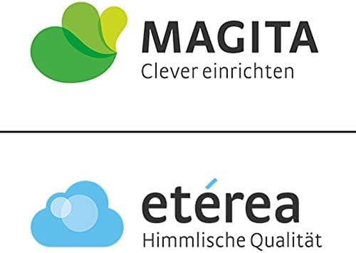etérea Jersey-Spannbettlaken 80x200 cm Weiß – 100% Baumwolle, OEKO-TEX MADE IN GREEN & STANDARD 100