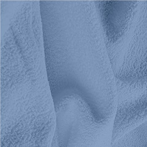 STUDIO Basic Frottee-Spannbettlaken 90 x 200 cm – weiches 80% Baumwolle/20% Polyester, elastisch & bügelfrei, OEKO-TEX f