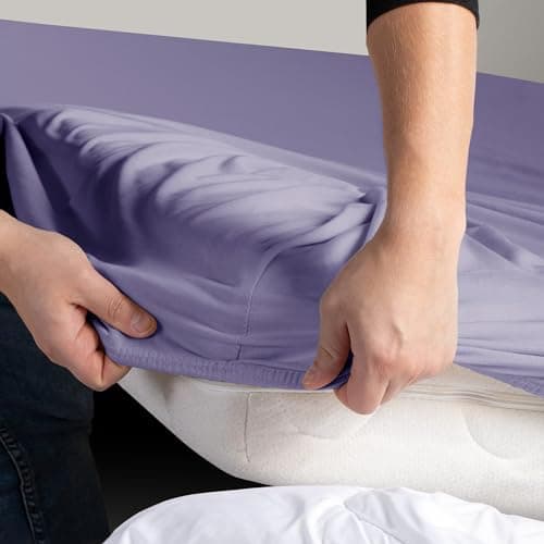 DecoKing Spannbettlaken 180 x 200 & 200 x 200 cm – 100% gekämmte Baumwolle (Jersey)