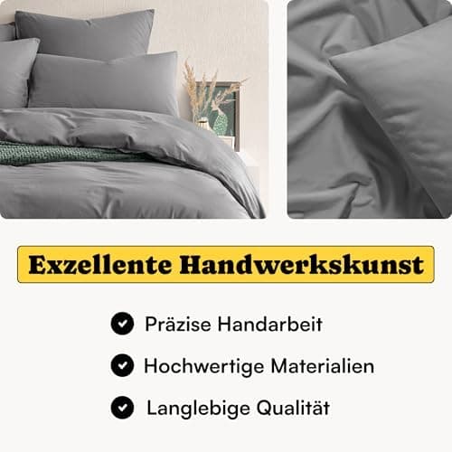 Perkal Kissenbezug Set 40x80 cm (2er) – 100% Bio-Baumwolle
