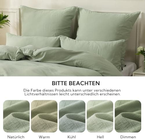 SOULFUL Doppelte Musselin-Kissenbezug 40x80 cm – Baumwolle, OEKO-TEX STANDARD 100