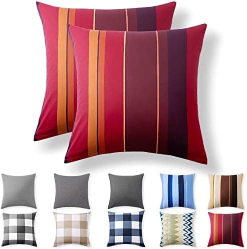 2er-Set Kissenbezüge 40 x 80 cm – Renforcé, 100% Baumwolle, superweich mit Reißverschluss, Babyrosa