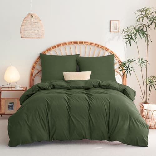 WAVVE Bettwäsche 135x200 – 4‑teiliges Mikrofaser‑Set Anthrazit (inkl. 2×80×80 cm Kissenbezüge) mit Reißverschluss, OEKO‑