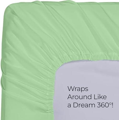 Utopia Bedding 2er-Set Spannbettlaken 140 x 200 cm – OEKO-TEX MADE IN GREEN zertifiziert – 35 cm Tiefe Tasche