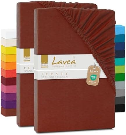 2er-Set Spannbettlaken 120x200 cm – 100% Baumwolle, passend für Matratzen bis 20 cm