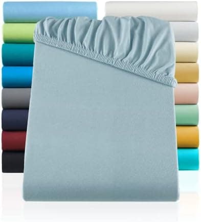 Jersey-Spannbettlaken 100% Baumwolle 180×200–200×200 cm