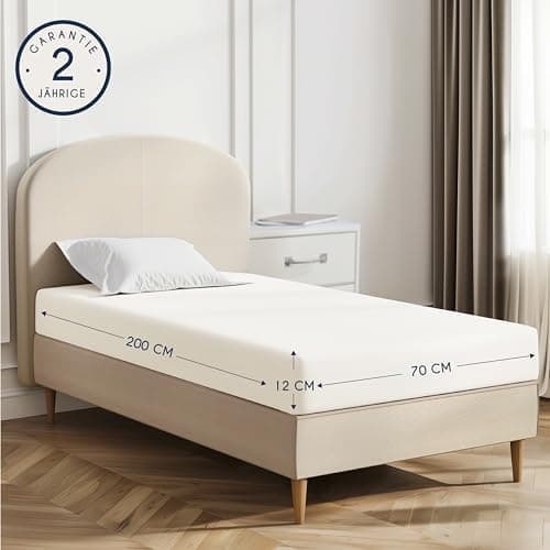 Dreamzie Spannbettlaken 90x190/200 cm – 100% Jersey‑Baumwolle, OEKO‑TEX STANDARD 100