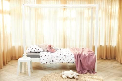 Meyco Home Spannbettlaken (Jersey) – 100% Baumwolle, 120×200 cm (für Matratzen bis 30 cm)
