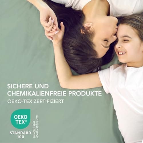 Dreamzie Spannbettlaken – 100% Mikrofaser, 35 cm Tiefe Tasche