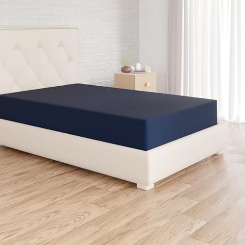 Amazon Basics Spannbettlaken – Mikrofaser Spannbetttuch 150 x 200 x 30 cm (für Matratzen bis 30 cm)