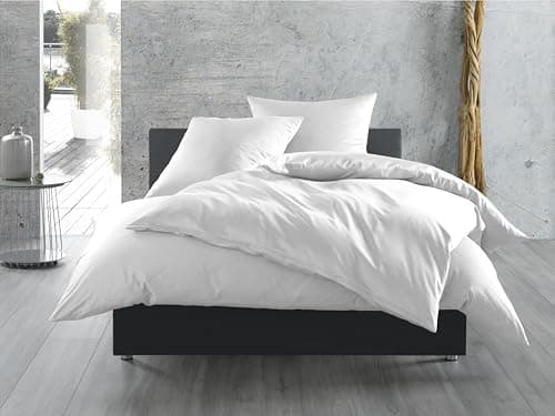 Bettwäsche Mako‑Satin (Baumwollsatin) 140 x 200 cm – OEKO‑TEX STANDARD 100