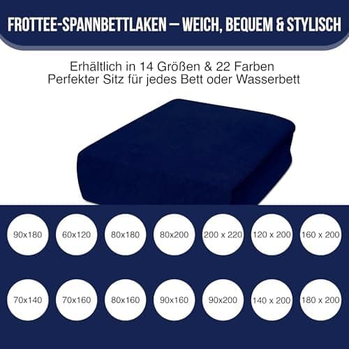 Elastisches Jersey-Spannbettlaken 90x180 cm – 100% Baumwolle, kuschelig warm