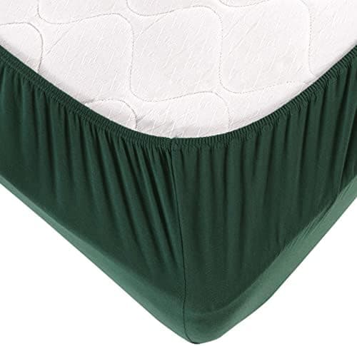 Vency Spannbettlaken 90x200 cm – 100% Baumwolle, für Matratzen bis 35 cm