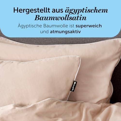 Cloudpillo Kissenbezug 40x80 cm 2er‑Pack – Premium atmungsaktive Baumwolle, ultraweich, mit Reißverschluss, antibakterie