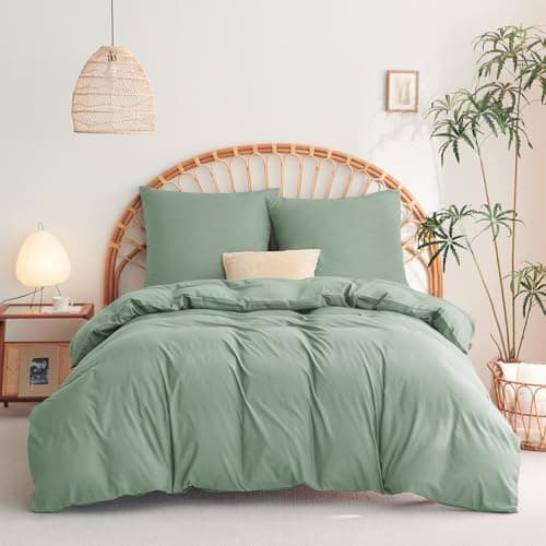 WAVVE Bettwäsche 135x200 – 4‑teiliges Mikrofaser‑Set Anthrazit (inkl. 2×80×80 cm Kissenbezüge) mit Reißverschluss, OEKO‑