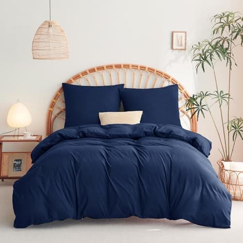 WAVVE Bettwäsche 135x200 – 4‑teiliges Mikrofaser‑Set Anthrazit (inkl. 2×80×80 cm Kissenbezüge) mit Reißverschluss, OEKO‑