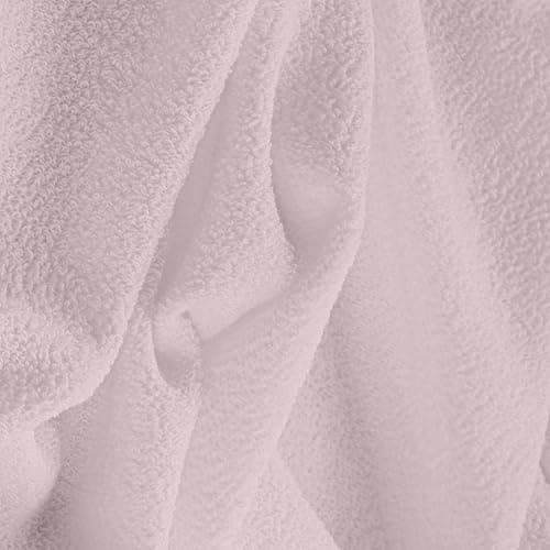 STUDIO Basic Frottee-Spannbettlaken 90 x 200 cm – weiches 80% Baumwolle/20% Polyester, elastisch & bügelfrei, OEKO-TEX f