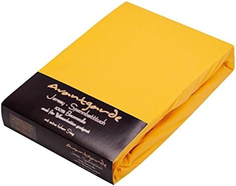 AVANTGARDE Spannbettlaken 180x200–200x220 cm, 40 cm Steg – 100% Jersey-Baumwolle 170 g/m², OEKO-TEX – passend für Boxspr